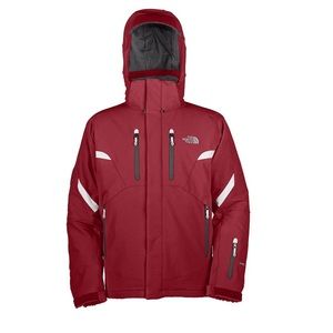 The North Face ‘Odyssey’ Softshell insulated jacket in Cardinal Red with…